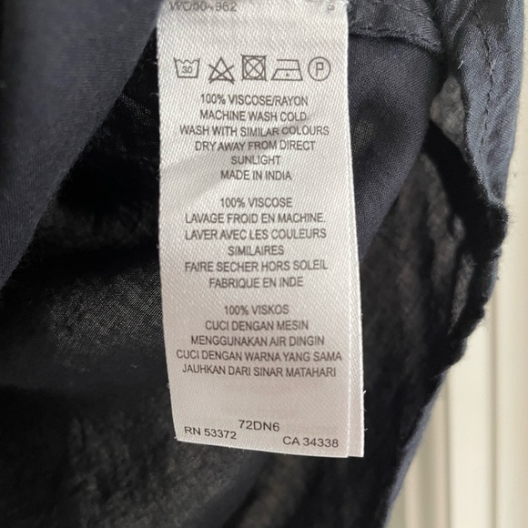 French Connection Classic Sleeveless Cowl Neck Top, Black. - Picture 2 of 4